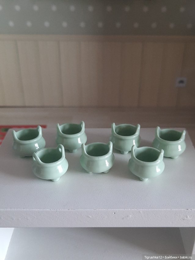 Горшочки # — Миниатюра для кукол (фото 2)