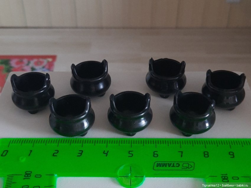 Горшочки — Миниатюра для кукол (фото 6)