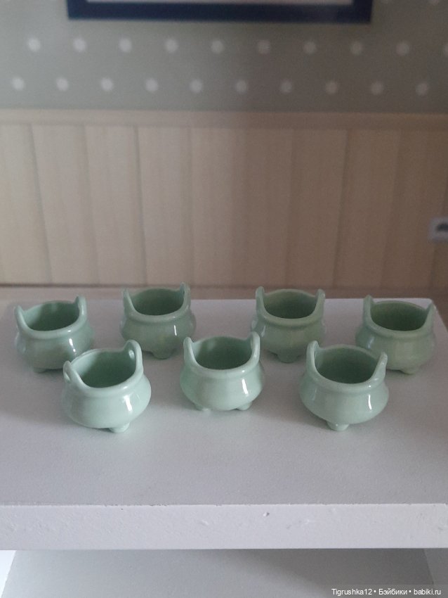 Горшочки # — Миниатюра для кукол (фото 3)
