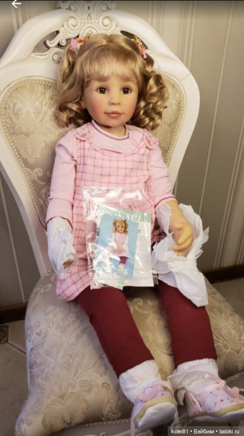 Monika Peter Leicht Joanna кукла коллекционная виниловая (фото 6)