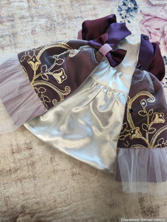 Платье и шляпка для Готц На бал