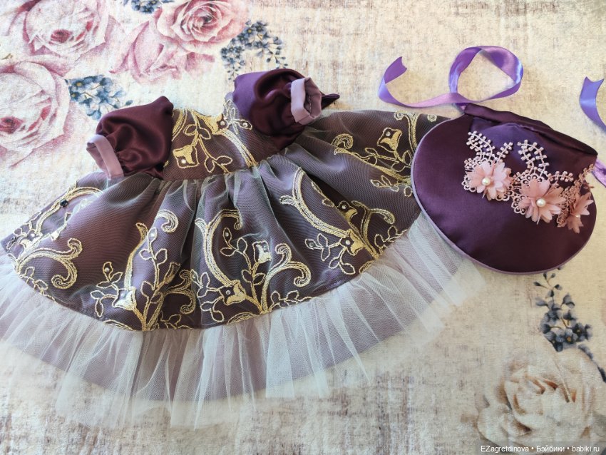 Платье и шляпка для Готц На бал