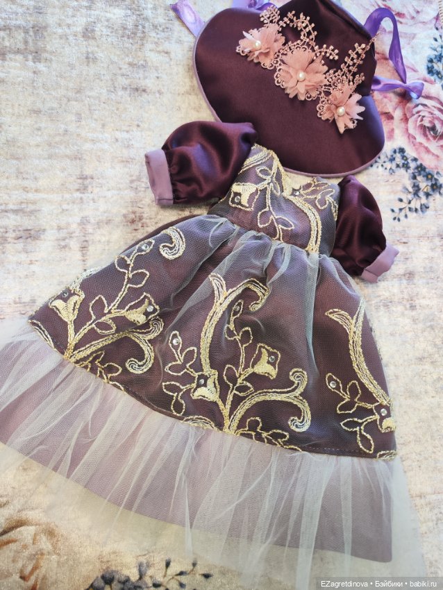 Платье и шляпка для Готц На бал