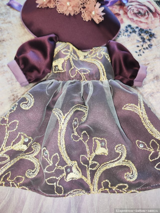 Платье и шляпка для Готц На бал