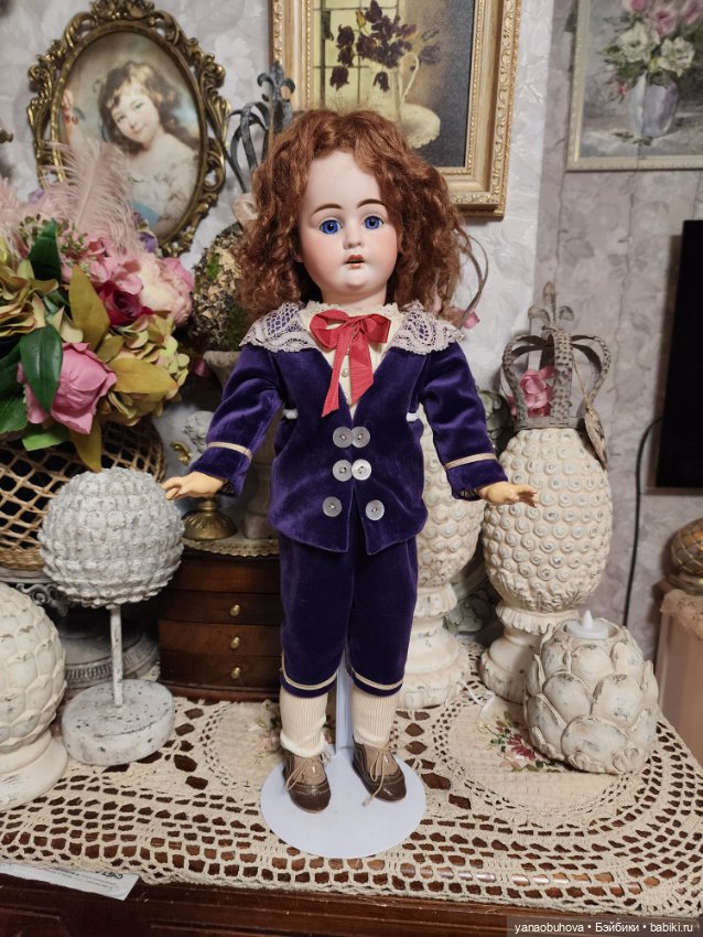 Антикварная кукла Louis Wolf, Германия (фото 3)