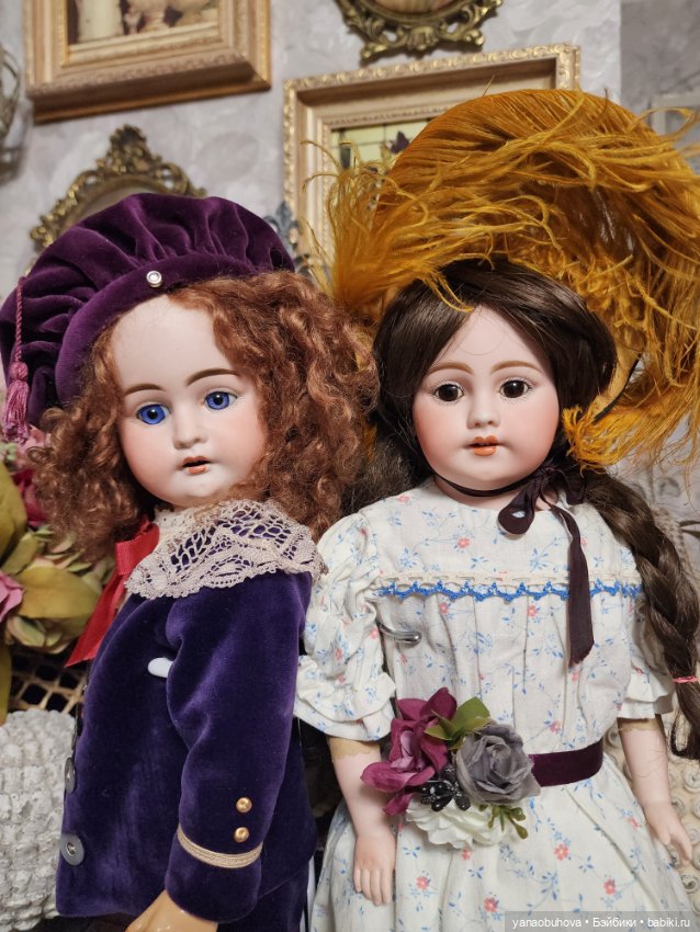 Антикварная кукла Louis Wolf, Германия