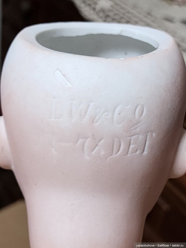 Антикварная кукла Louis Wolf, Германия