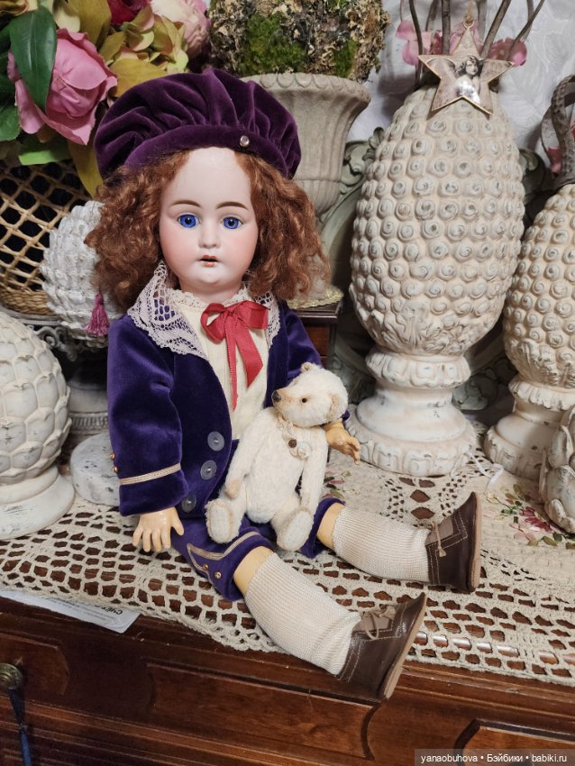 Антикварная кукла Louis Wolf, Германия (фото 9)