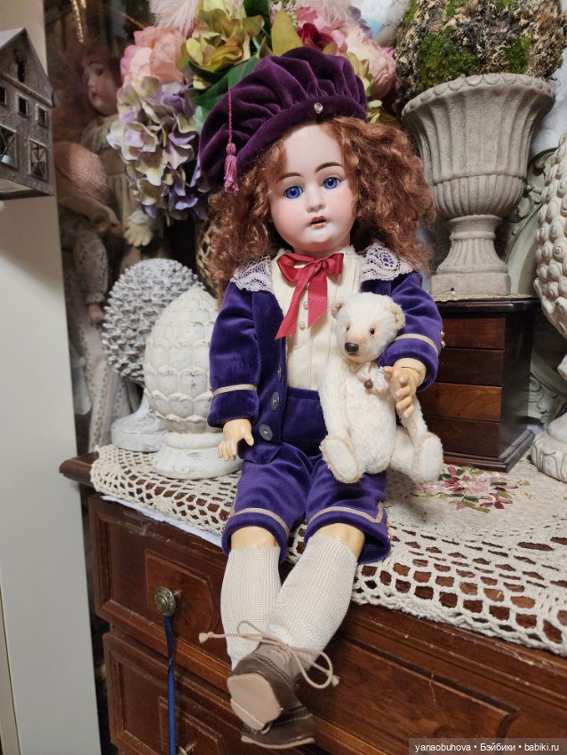 Антикварная кукла Louis Wolf, Германия (фото 5)