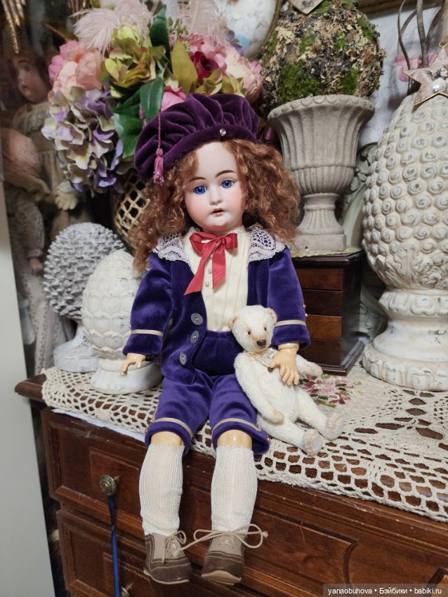 Антикварная кукла Louis Wolf, Германия (фото 8)