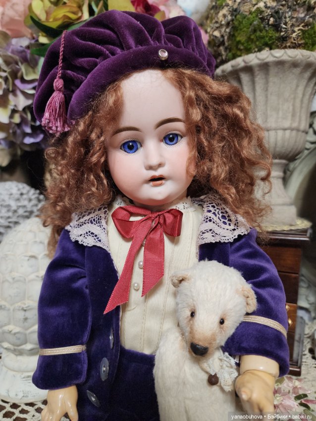 Антикварная кукла Louis Wolf, Германия (фото 7)