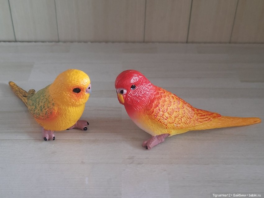 Попугайчики — Миниатюра для кукол (фото 3)