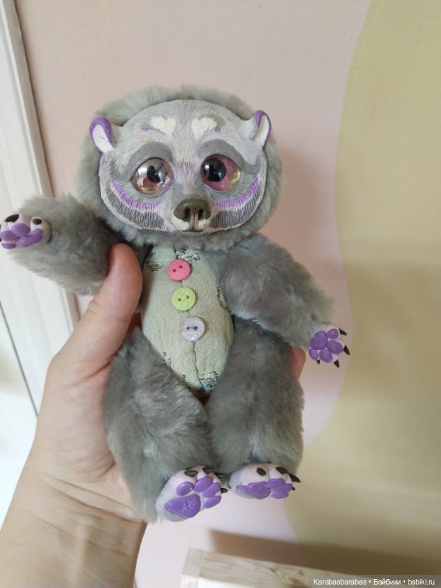 Забавный медведь — Авторские игрушки