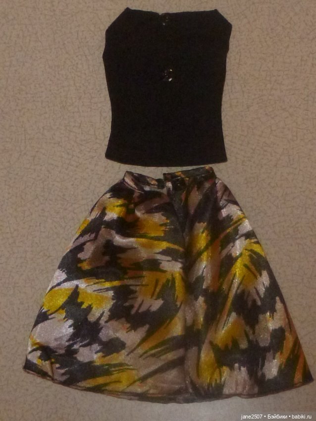 Редкий фирменный аутфит Барби - Barbie Tim Gunn - частичный, новый - подходит Poppy Parker (фото 3)