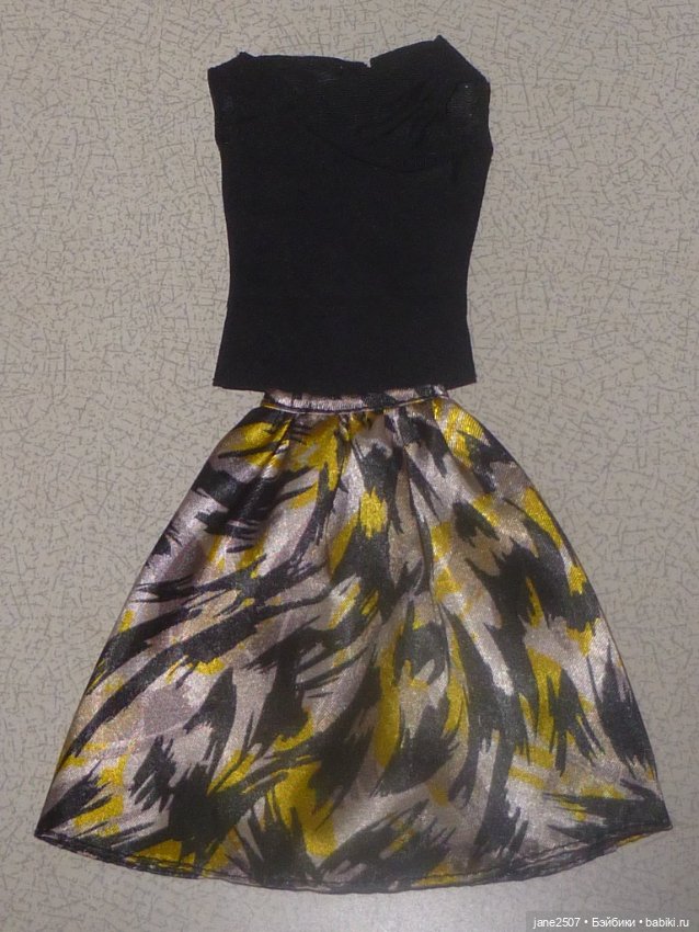 Редкий фирменный аутфит Барби - Barbie Tim Gunn - частичный, новый - подходит Poppy Parker