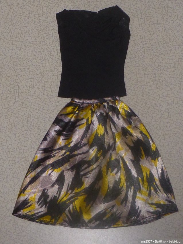 Редкий фирменный аутфит Барби - Barbie Tim Gunn - частичный, новый - подходит Poppy Parker (фото 2)