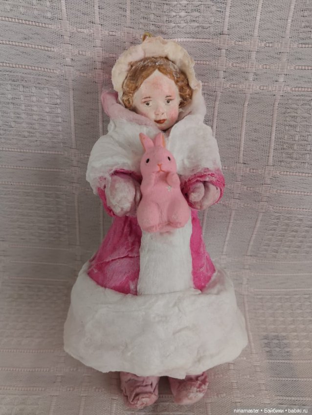 Ватные елочные игрушки — Авторские игрушки (фото 6)