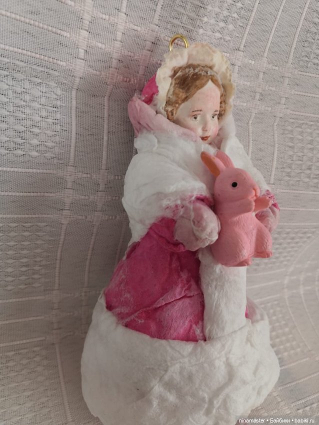 Ватные елочные игрушки — Авторские игрушки (фото 5)