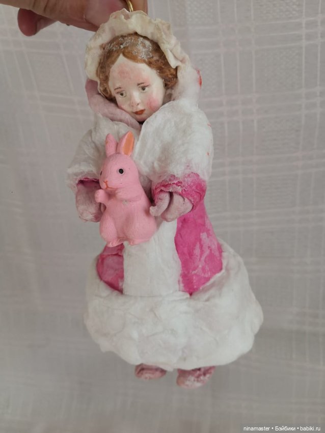 Ватные елочные игрушки — Авторские игрушки (фото 4)