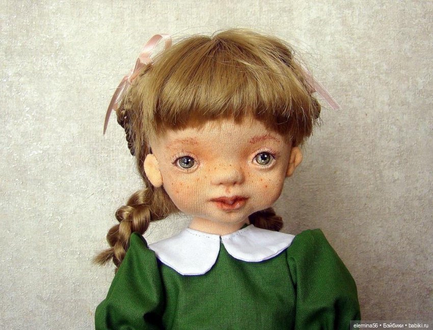 Интерьерная кукла: Лягушонок Лидочка (фото 2)