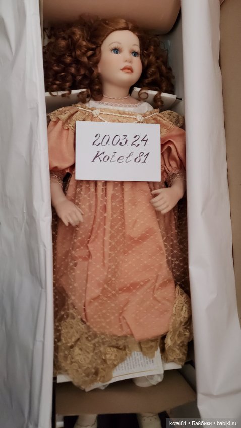 Кукла фарфоровая коллекционная Gabriele Braun (фото 7)
