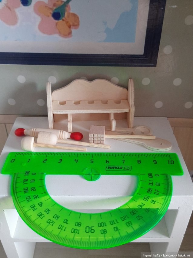 Набор на кухню — Миниатюра для кукол (фото 5)