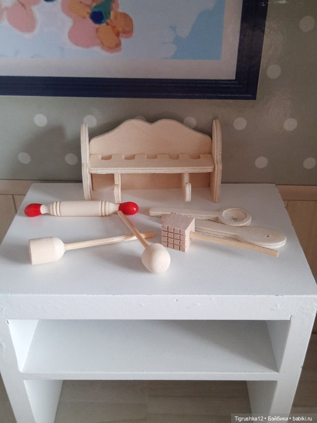 Набор на кухню — Миниатюра для кукол (фото 4)