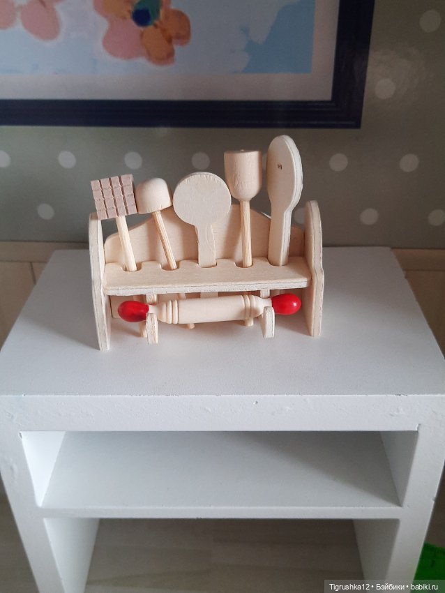 Набор на кухню — Миниатюра для кукол (фото 2)