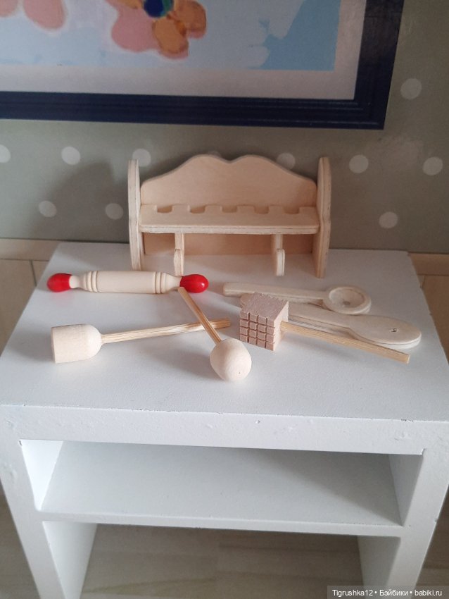 Набор на кухню — Миниатюра для кукол (фото 3)