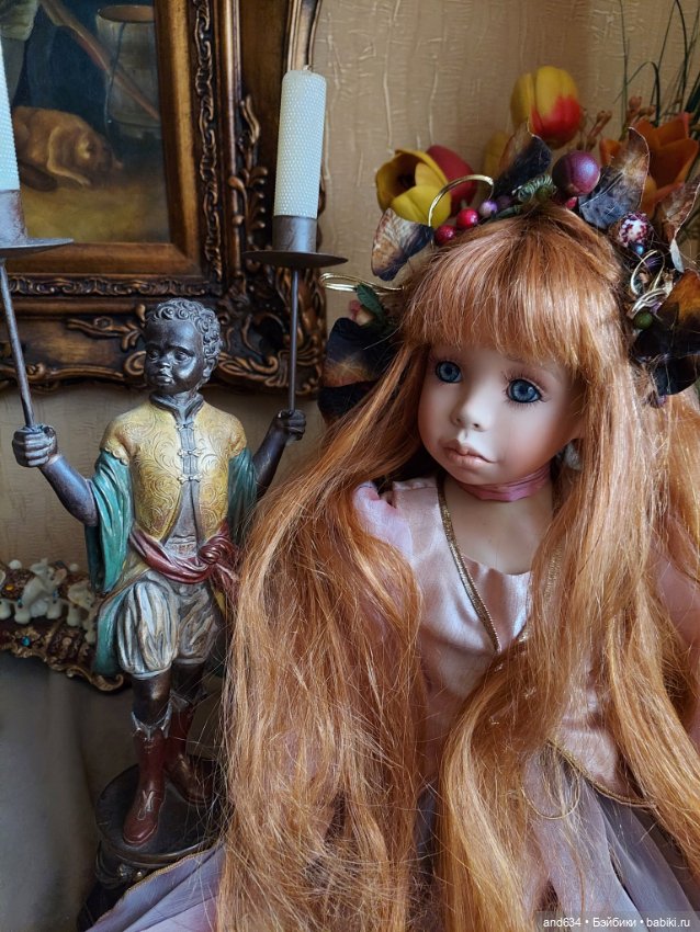 РЕЙЧЕЛ ЛЕСНАЯ ФЕЯ — Фарфоровые куклы