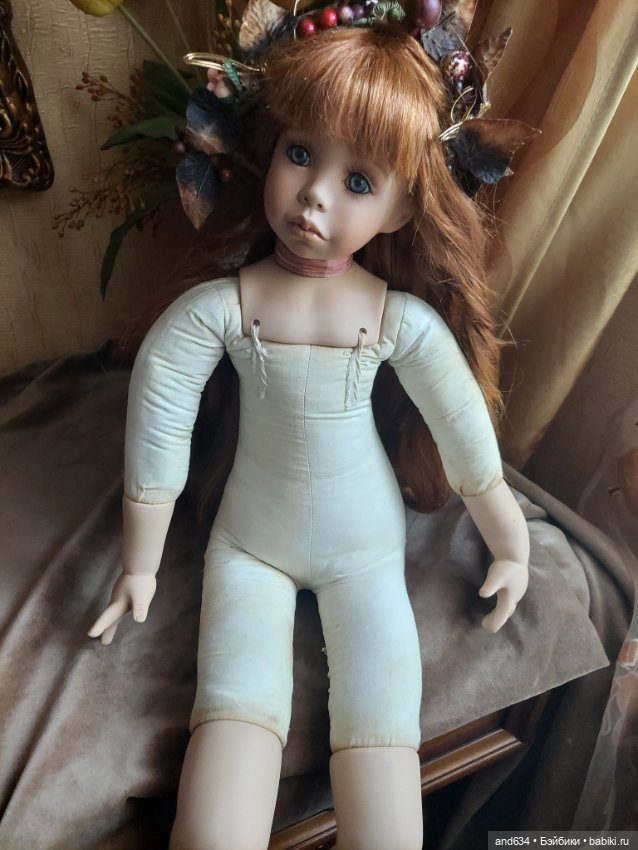 РЕЙЧЕЛ ЛЕСНАЯ ФЕЯ — Фарфоровые куклы (фото 6)