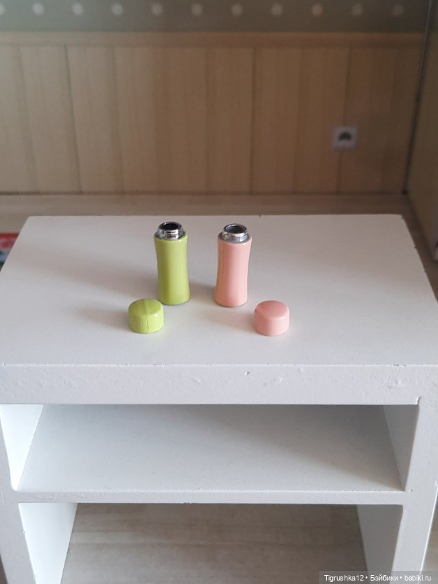 Термос для кукол металл — Миниатюра для кукол (фото 7)