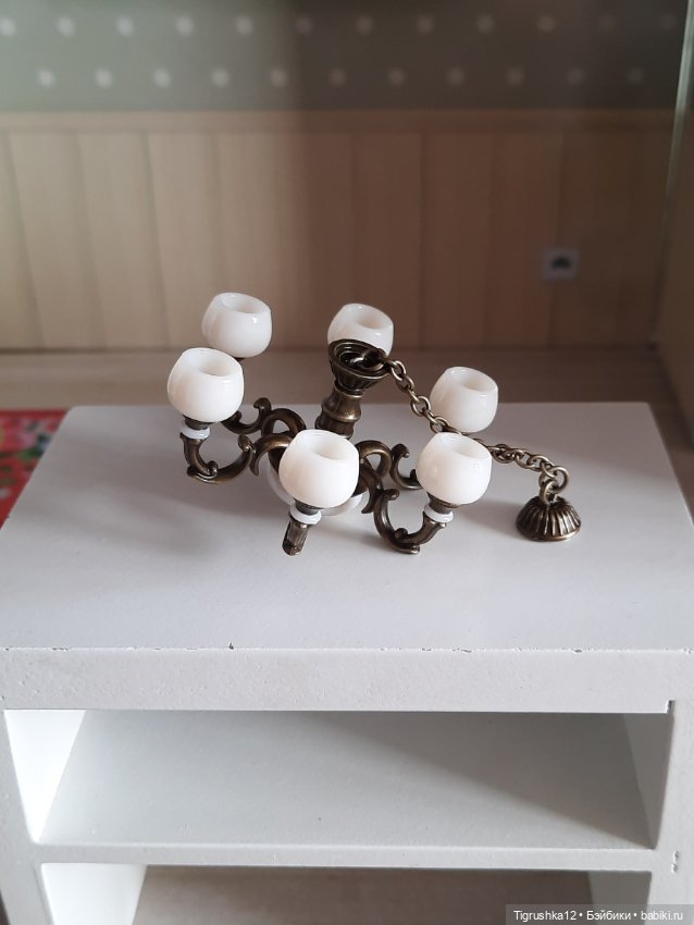 Люстра #2 — Миниатюра для кукол