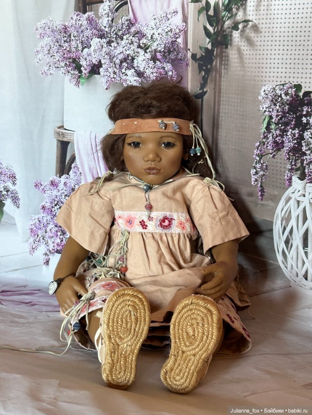 Настоящая индианка Takumi (Такуми) от Annette Himstedt (фото 6)