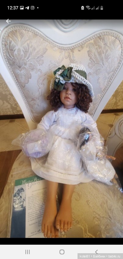 Elissa Glassgold кукла коллекционная виниловая (фото 2)