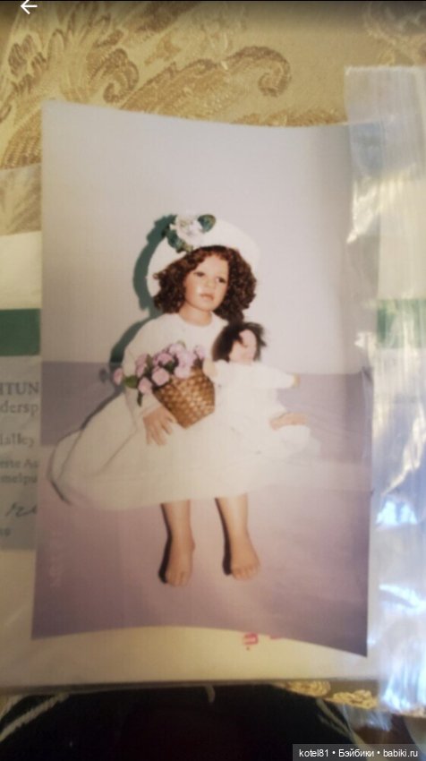 Elissa Glassgold кукла коллекционная виниловая