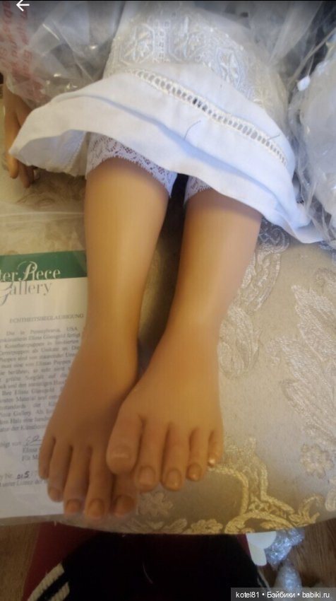 Elissa Glassgold кукла коллекционная виниловая (фото 3)