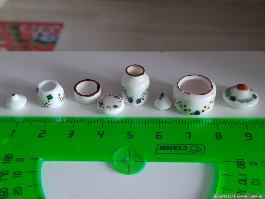 Набор керамика — Миниатюра для кукол (фото 4)