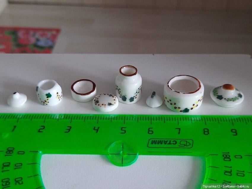 Набор керамика — Миниатюра для кукол (фото 5)