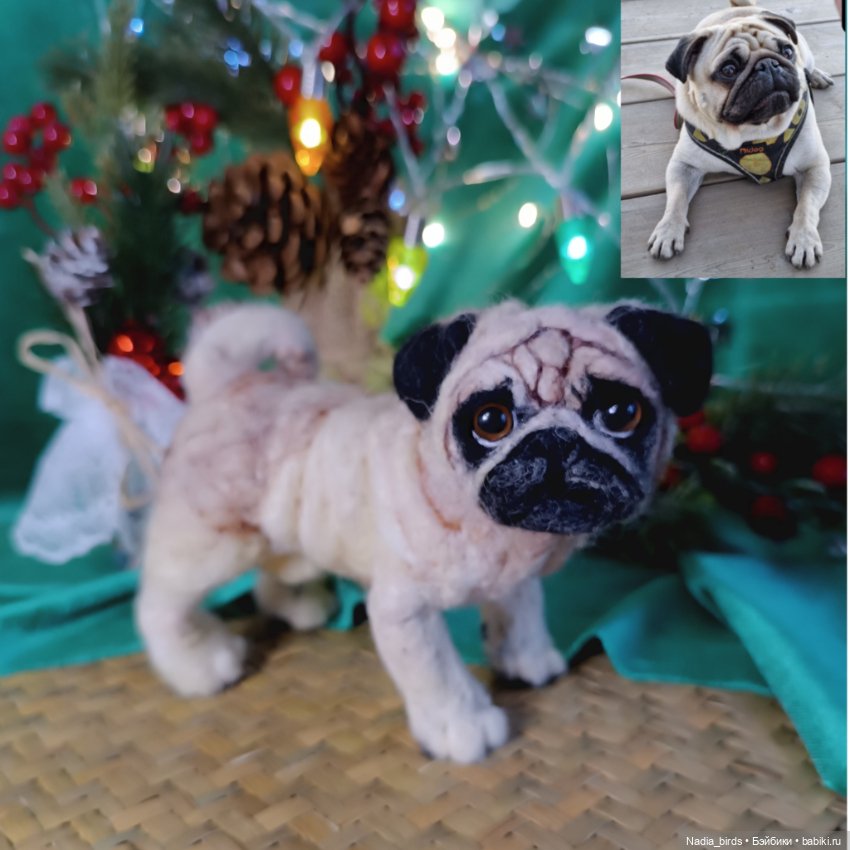 Портретная игрушка по фото котика/собаки (фото 8)