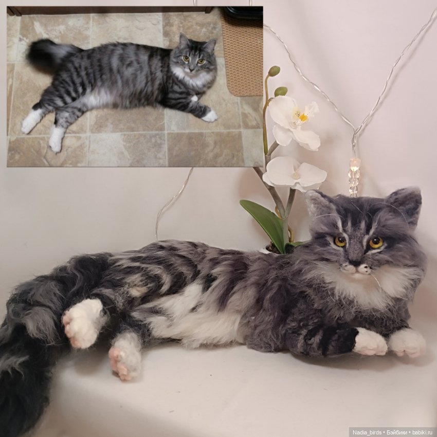 Портретная игрушка по фото котика/собаки (фото 2)