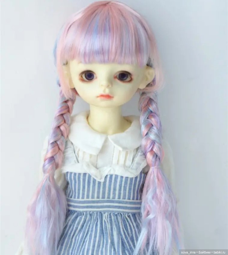 Парики 5-6 — Парики и волосы (мохер) для кукол