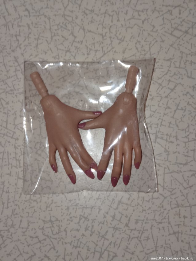 Сменные кисти Fashion royalty / Nu Face с длинными ногтями NRFP (Integrity toys)