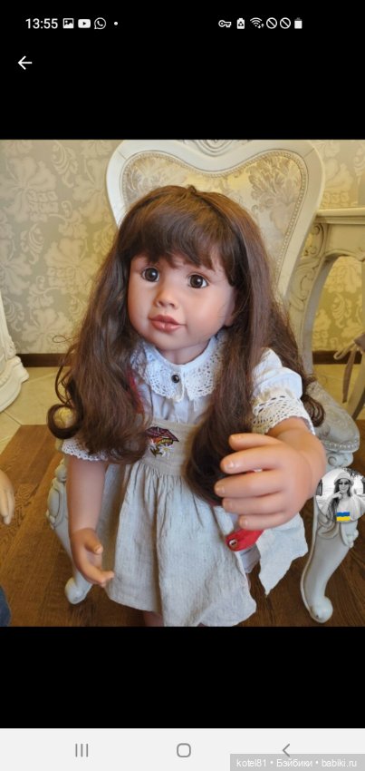 Кукла коллекционная виниловая (фото 4)