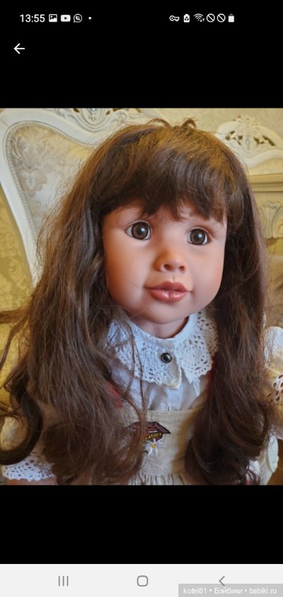 Кукла коллекционная виниловая (фото 5)