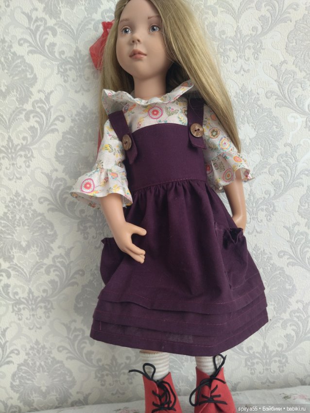 СКИДКА! Сарафан и блузка для кукол Готц и Цвергназе (фото 7)
