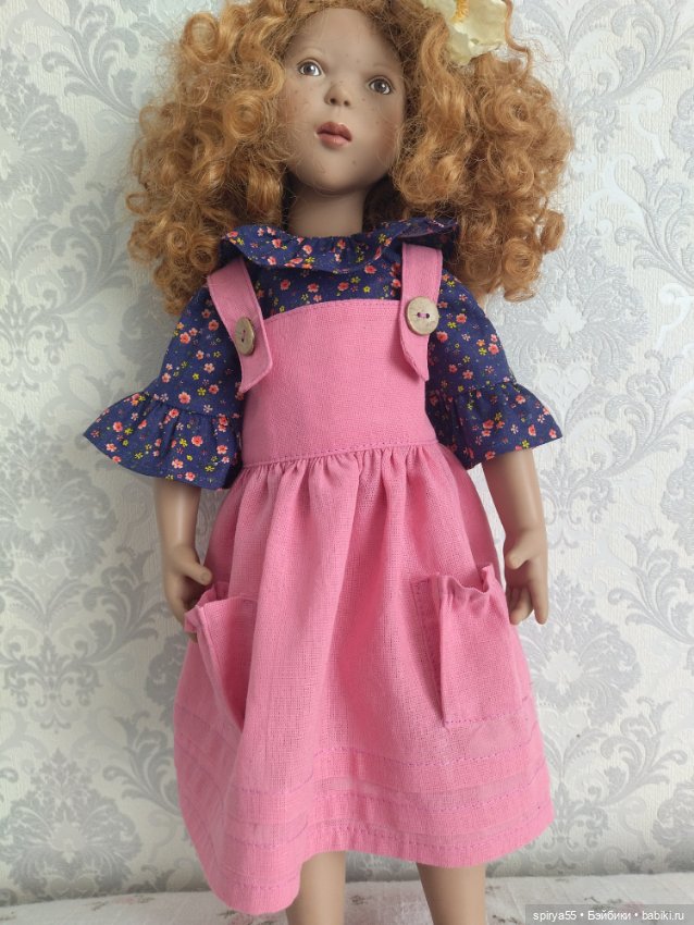 СКИДКА! Сарафан и блузка для кукол Готц и Цвергназе (фото 3)