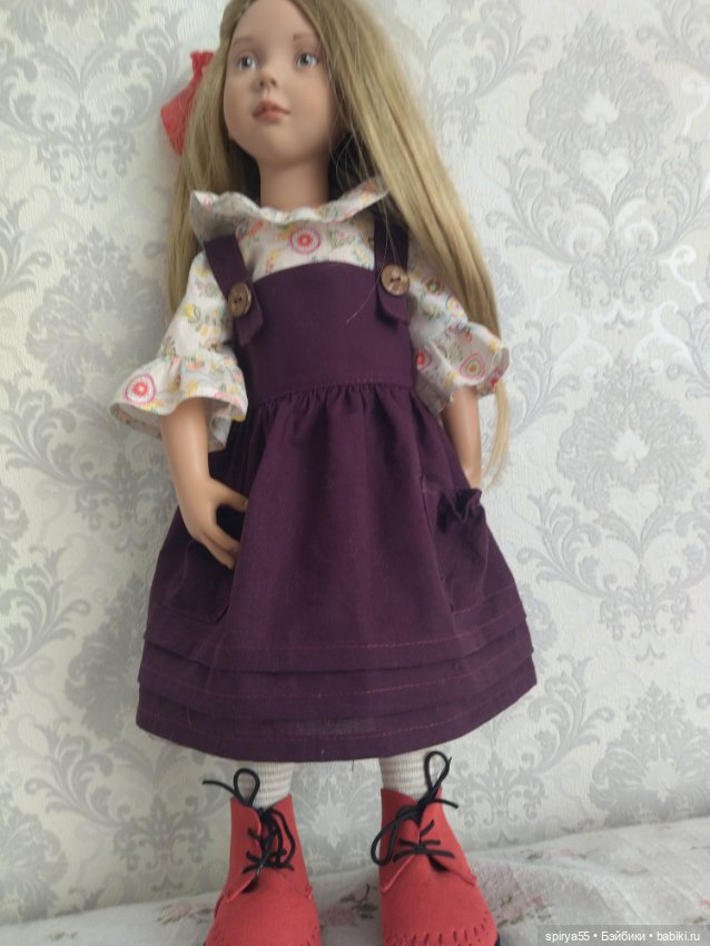 СКИДКА! Сарафан и блузка для кукол Готц и Цвергназе (фото 6)