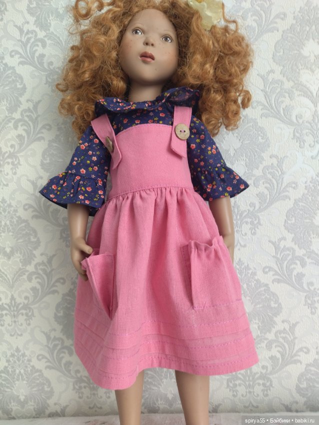 СКИДКА! Сарафан и блузка для кукол Готц и Цвергназе (фото 8)