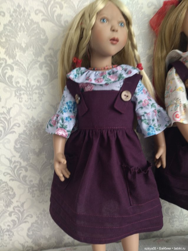 СКИДКА! Сарафан и блузка для кукол Готц и Цвергназе (фото 5)